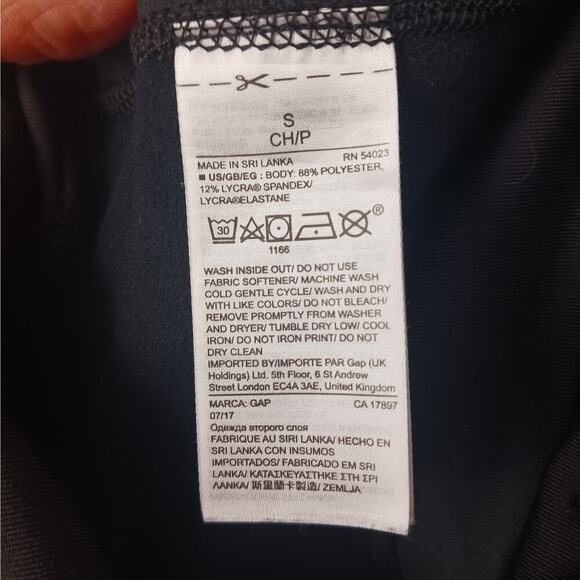 Gap Winterbrush Fleece Lined Leggings Size Small - Picture 11 of 11